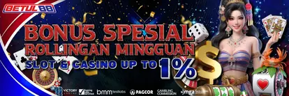 Bonus Commission Live Casino & Slot Up To 1%